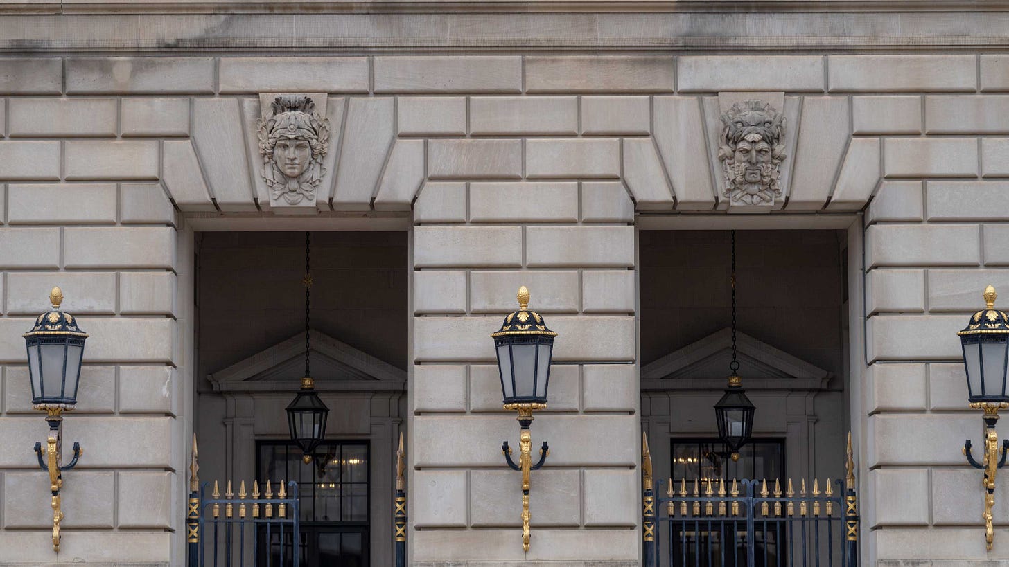 Mellon Auditorium Entrances - Photo by Peter Duke ©2026 All Rights Reserved