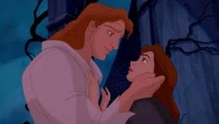 Belle succeeds in breaking the spell, thus returning the master to his true, human self. Belle succeeds in breaking the spell, thus returning the master to his true, human self.