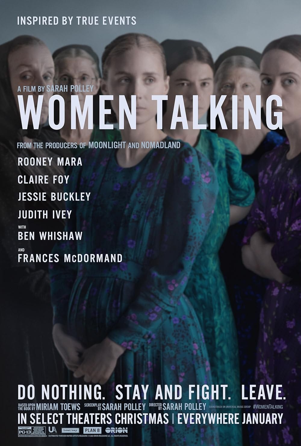women talking poster
