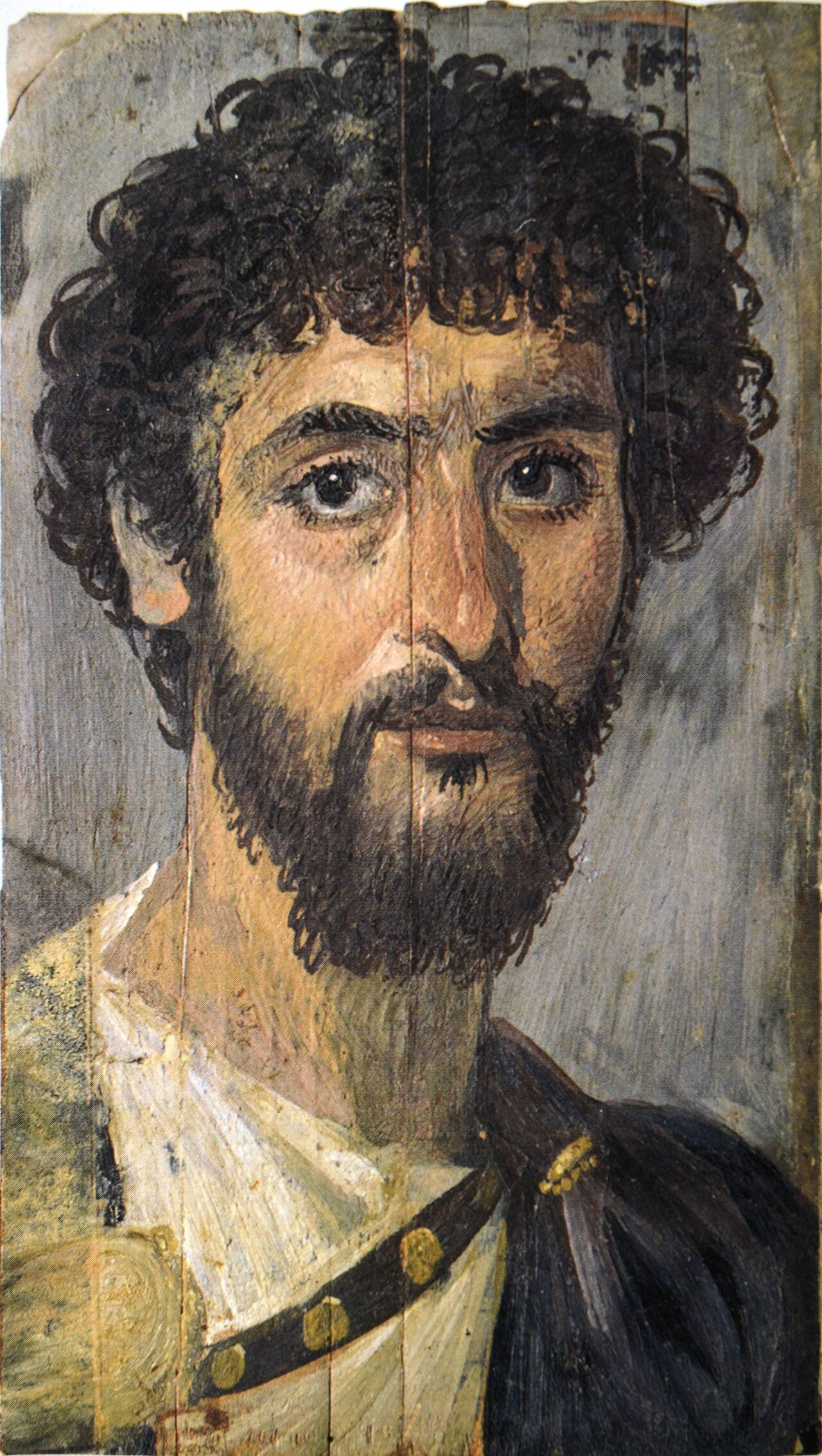 Fayum mummy portrait encaustic Roman Egypt Fayum mummy portrait encaustic Roman Egypt
