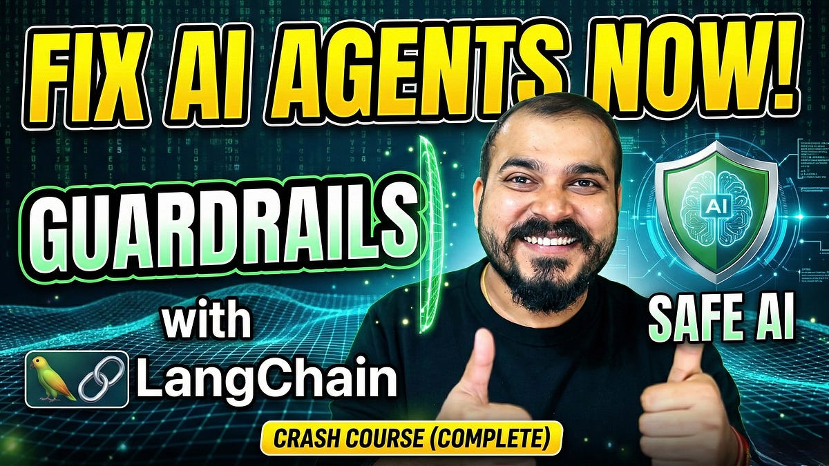 Vali Rto Agent Guardrails with LangChain: A Complete Crash Course for Building Safe AI ...