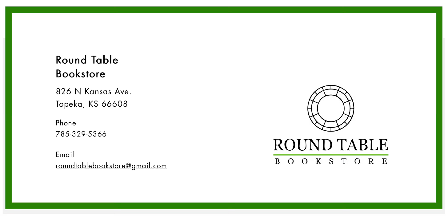 roundtablebookstore@gmail.com