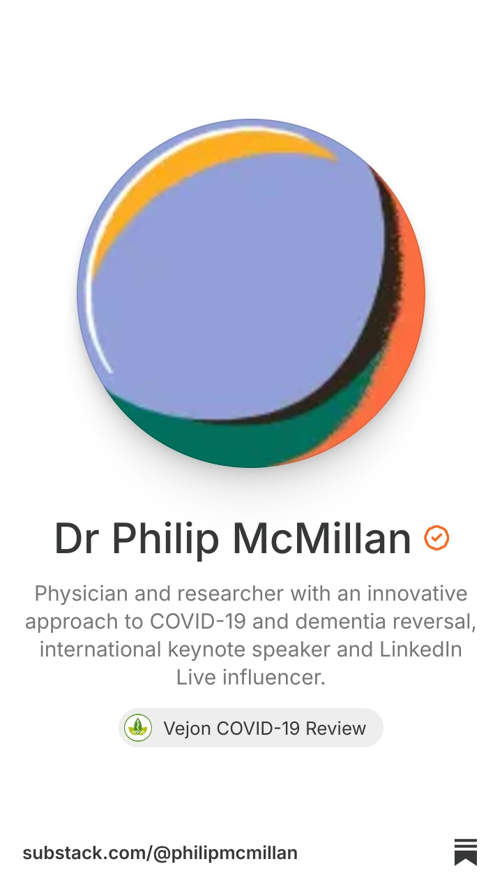Dr Philip McMillan | Substack
