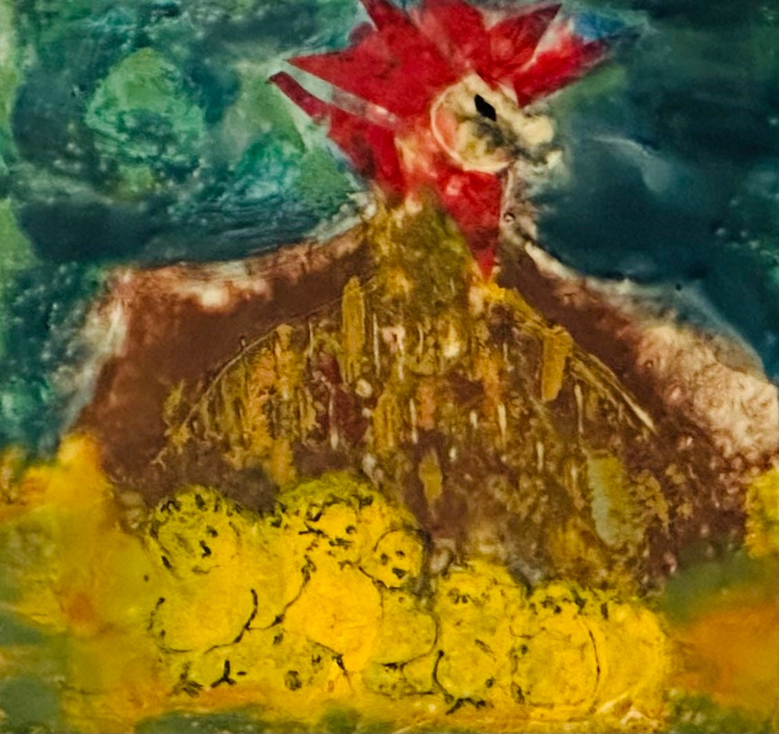 A painting of a rooster
AI-generated content may be incorrect. A painting of a rooster
AI-generated content may be incorrect.