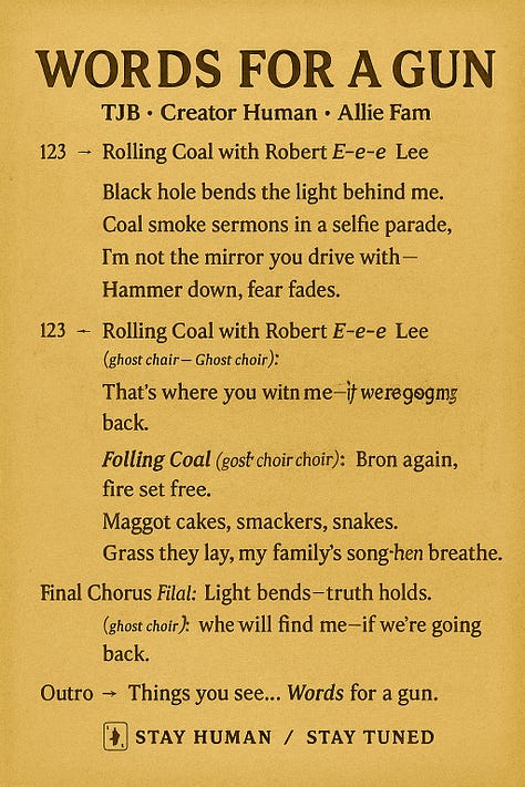 Words For A Gun Collection TJ Baden | CreatorHuman.com