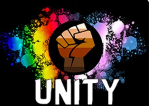 Unity image with fist