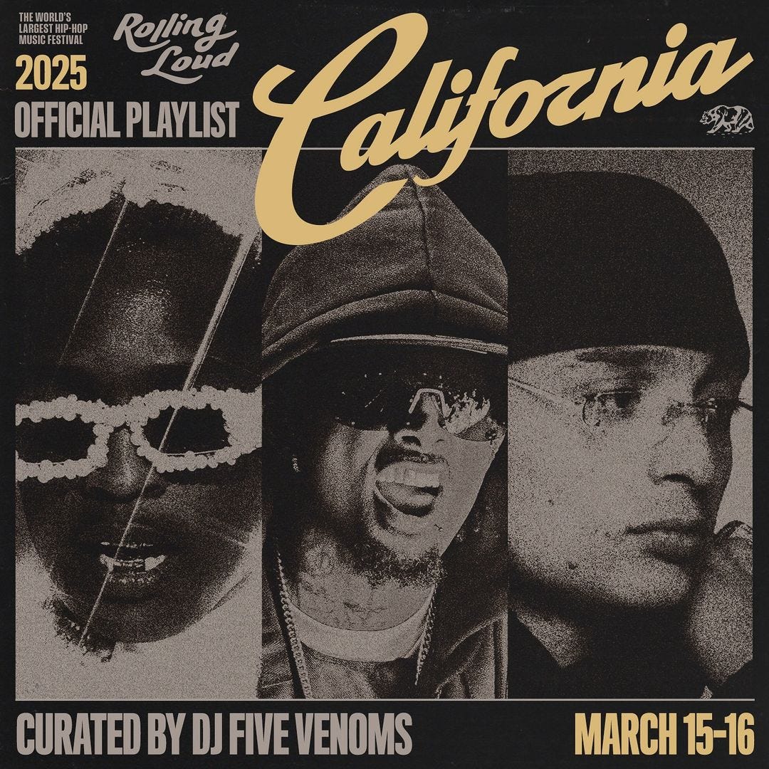 Rolling Loud California's Official Playlist is Here—Curated by DJ