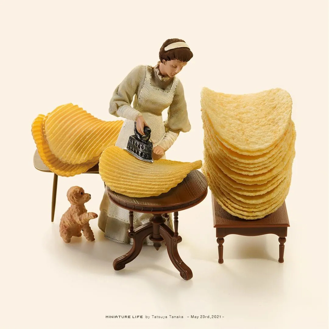 La vie quotidienne en miniature par Tatsuya Tanaka