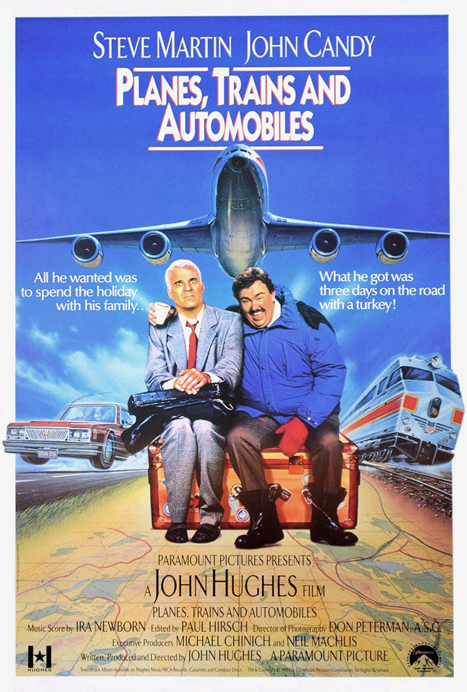 Planes, Trains, and Automobiles