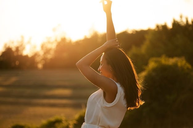 Free photo young adult living in freedom