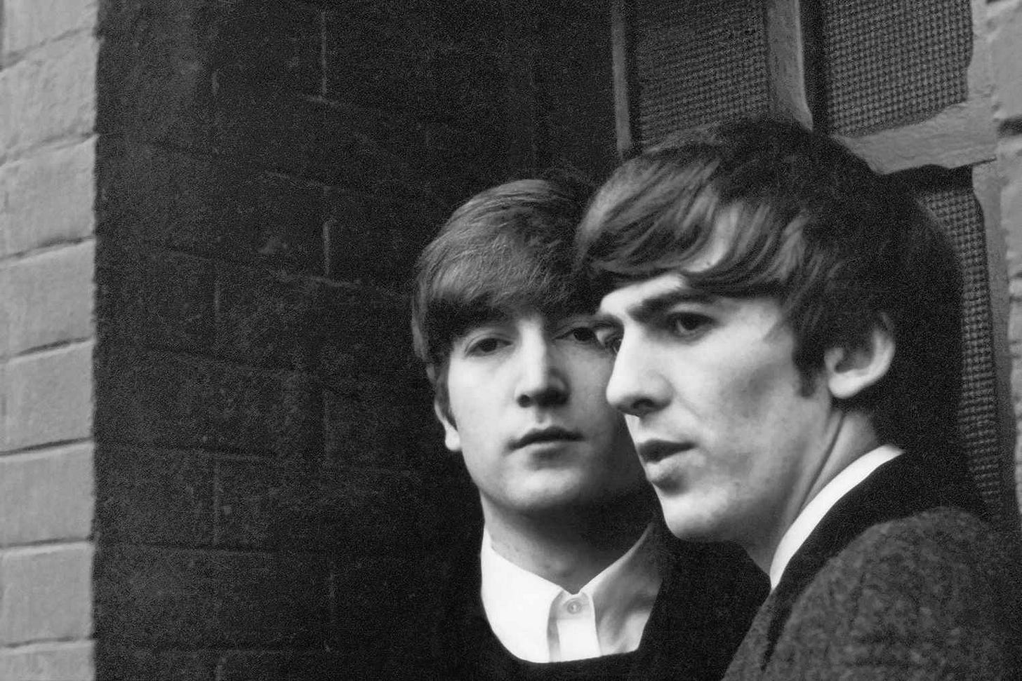 Lennon and Harrison by McCartney