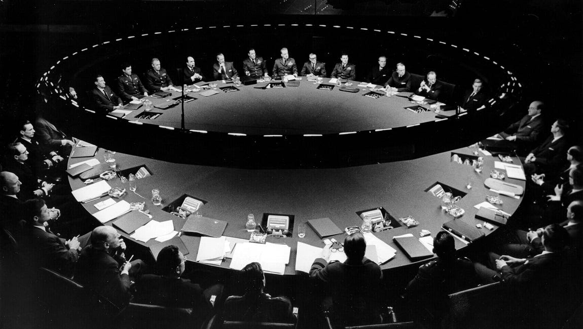 Dr. Strangelove or: How I Learned to Stop Worrying and Love the Bomb —  Stanley Kubrick | In Review Online