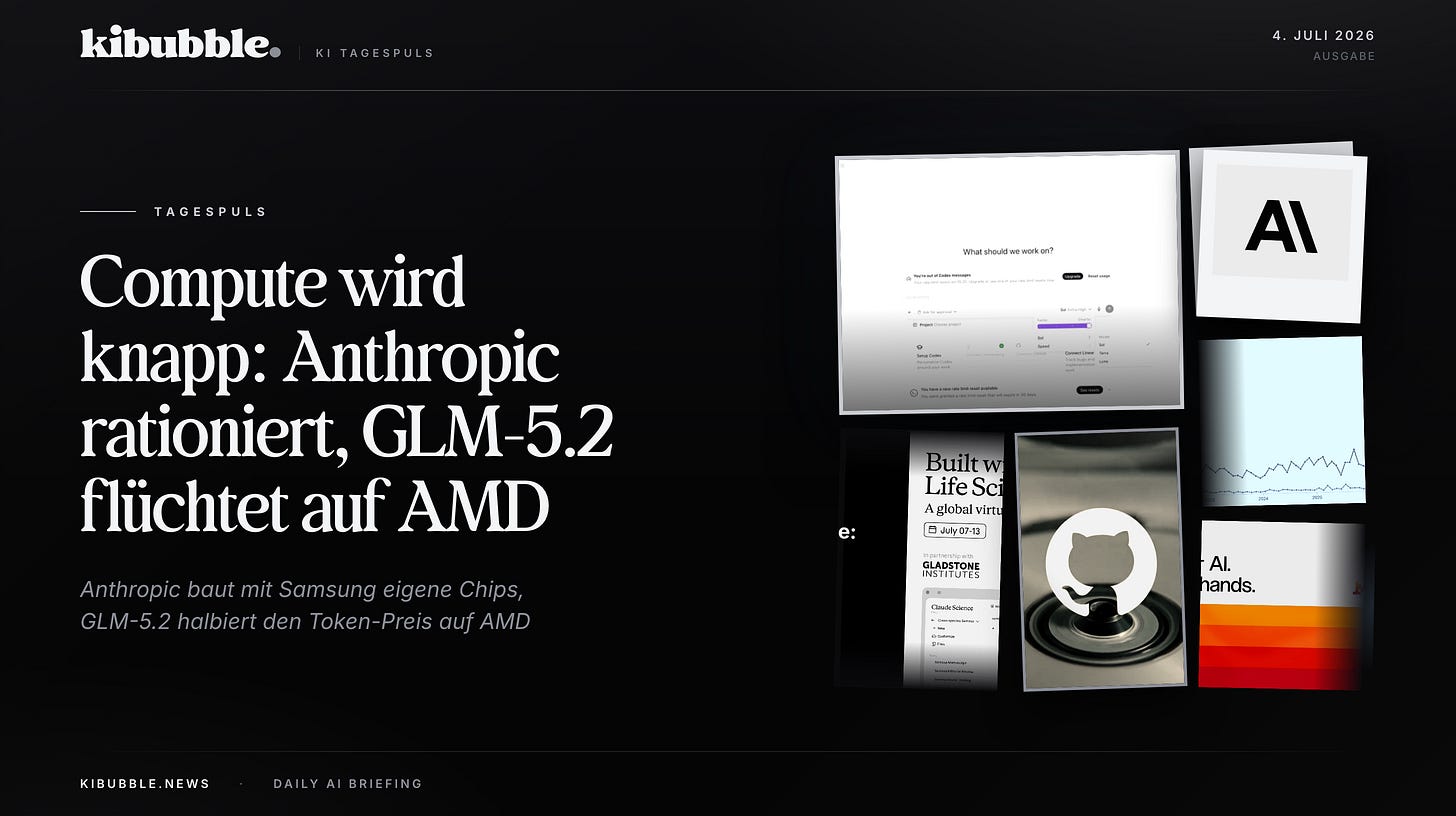 Compute wird knapp, selbst Anthropic rationiert seine Modelle Compute wird knapp, selbst Anthropic rationiert seine Modelle