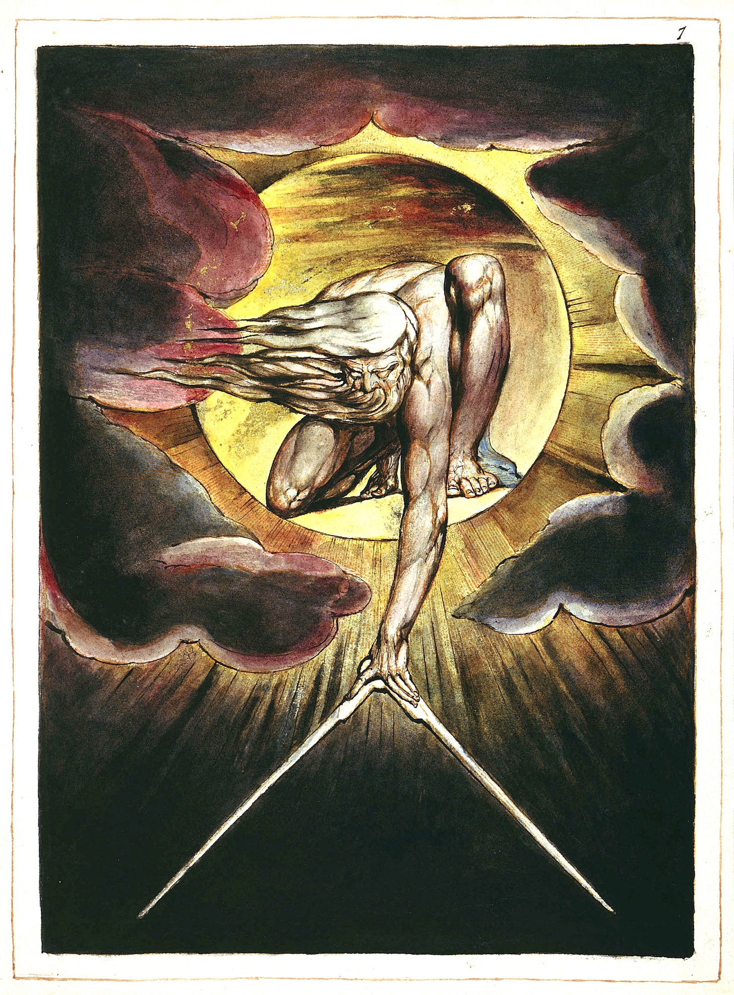 The Ancient of Days (1794) by William Blake - Artchive The Ancient of Days (1794) by William Blake - Artchive