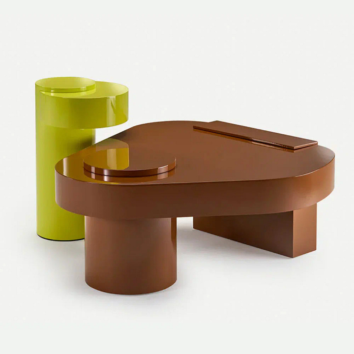 Edge Dining Table from Milla&Milli | Gruuve Sofa from Moroso | Bold Side Tables from Sancal