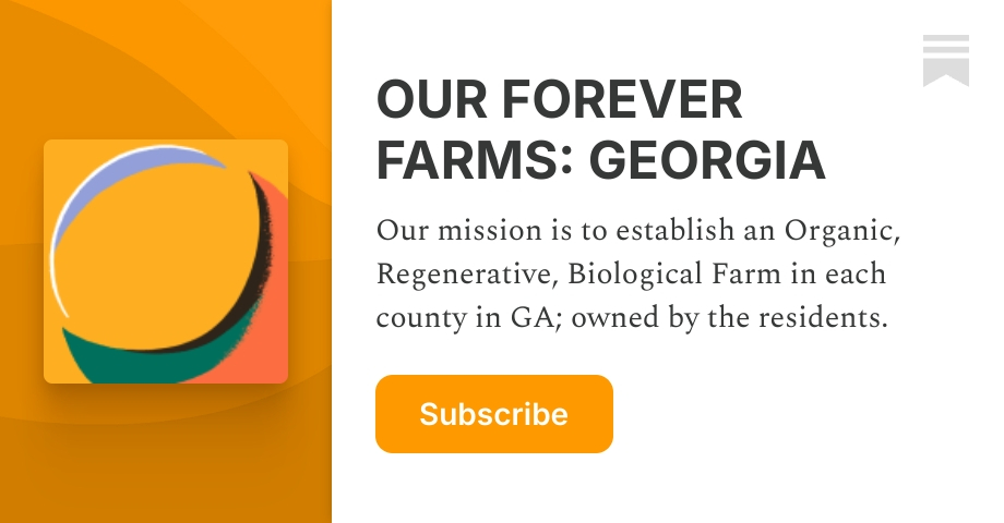 OUR FOREVER FARMS: GEORGIA | Substack