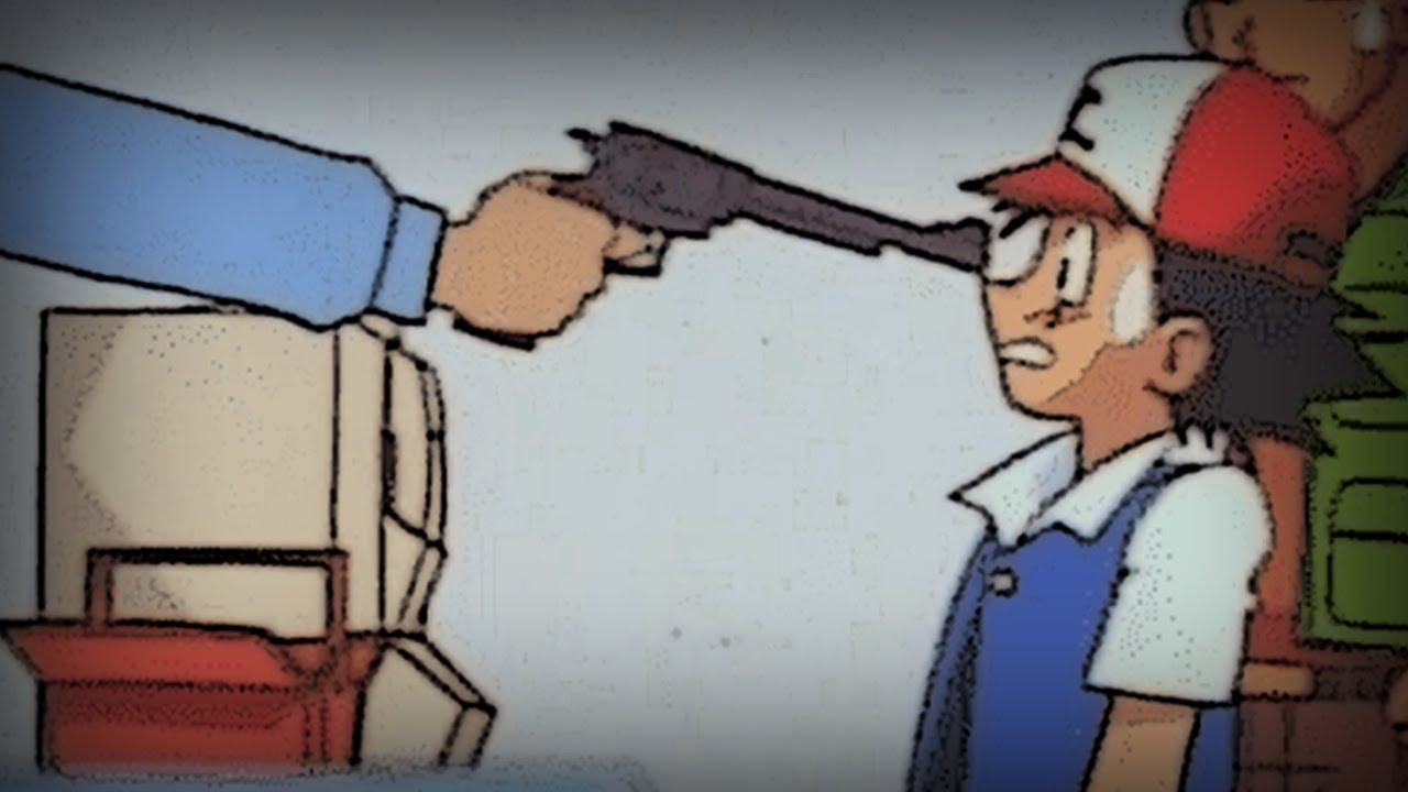 Remember That One Time Ash Was Held At Gunpoint? | Legend of Dratini -  YouTube