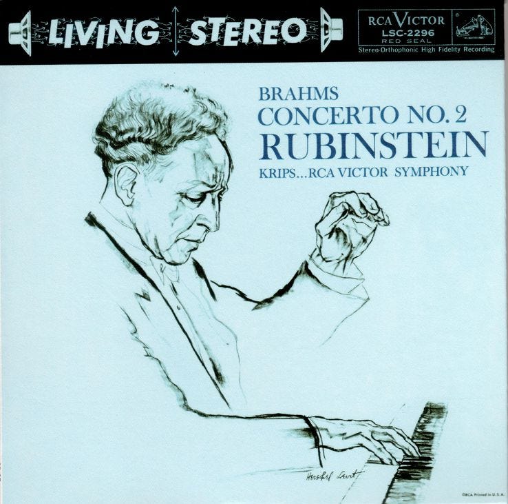 Brahms - Piano Concerto No.2 - Artur Rubinstein Piano, RCA… | Flickr