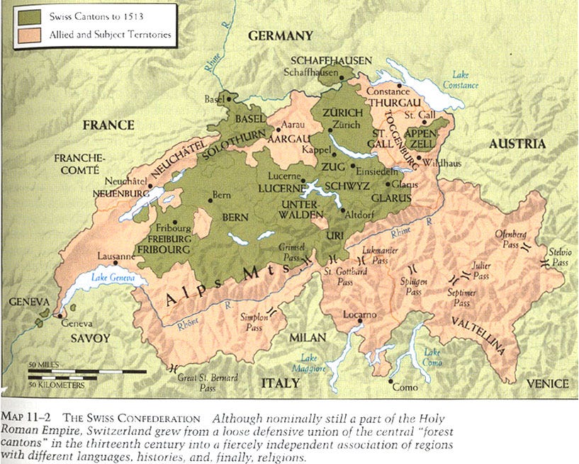 Cartography, Switzerland, 16th century. Map of Basel. From Civitates ...