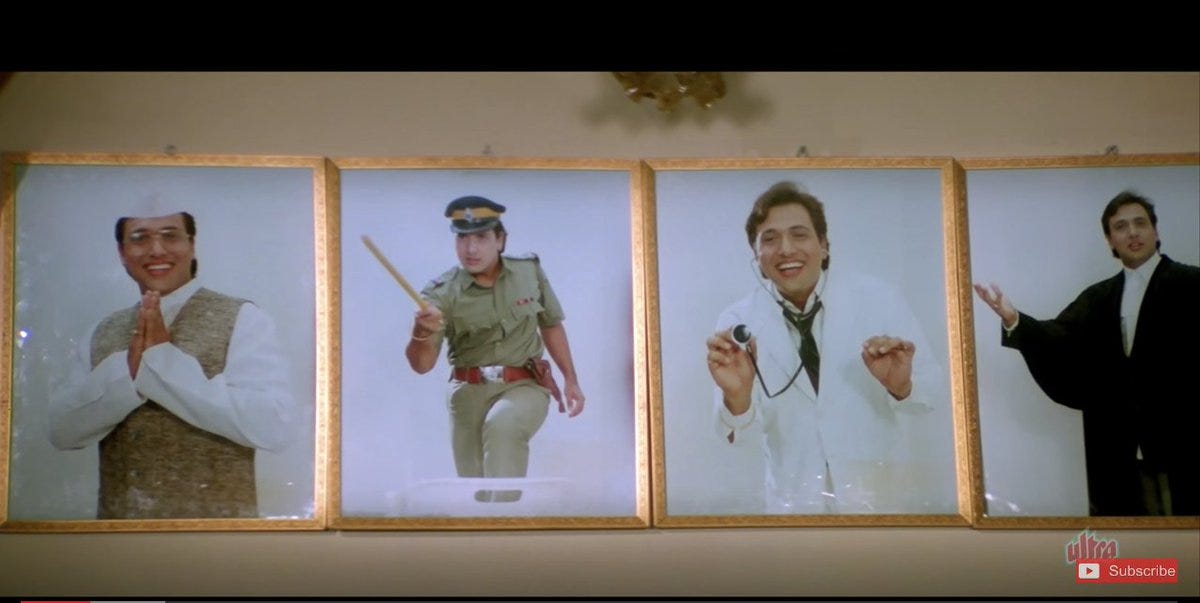 Samidh Phadale on X: "Even Govinda was doctor in Raja Babu  https://t.co/MVnJJYFNVf" / X