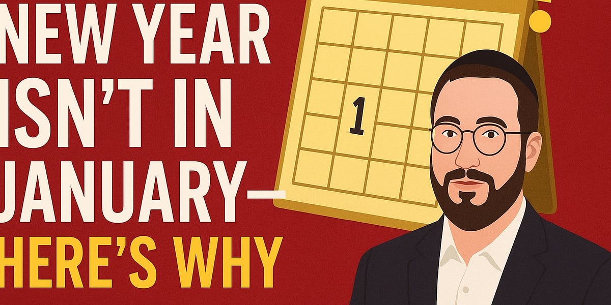 The Jewish New Year Isn't In January - Here's Why