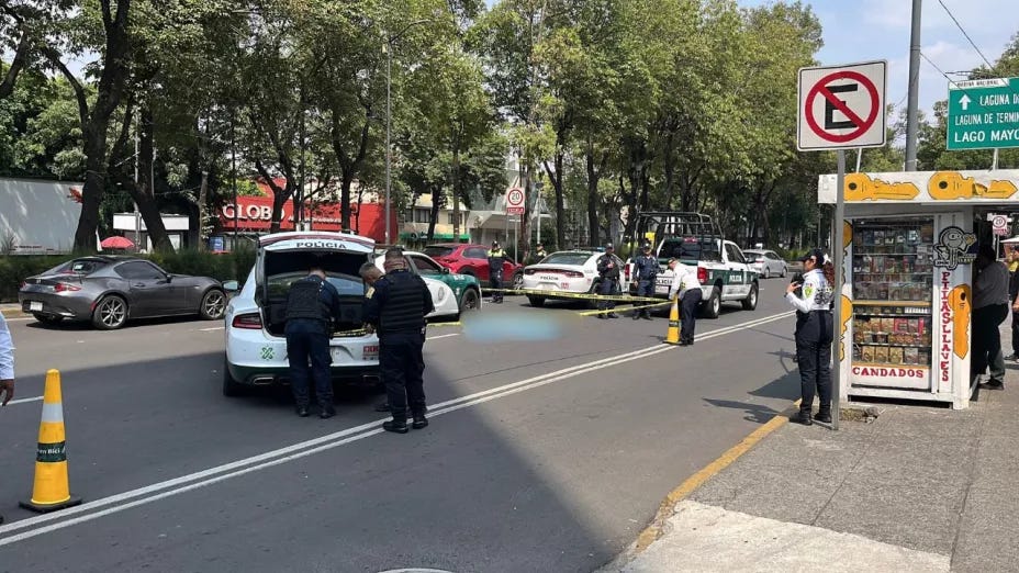 Hombre pierde la vida repentinamente en calles de la alcaldía Miguel Hidalgo