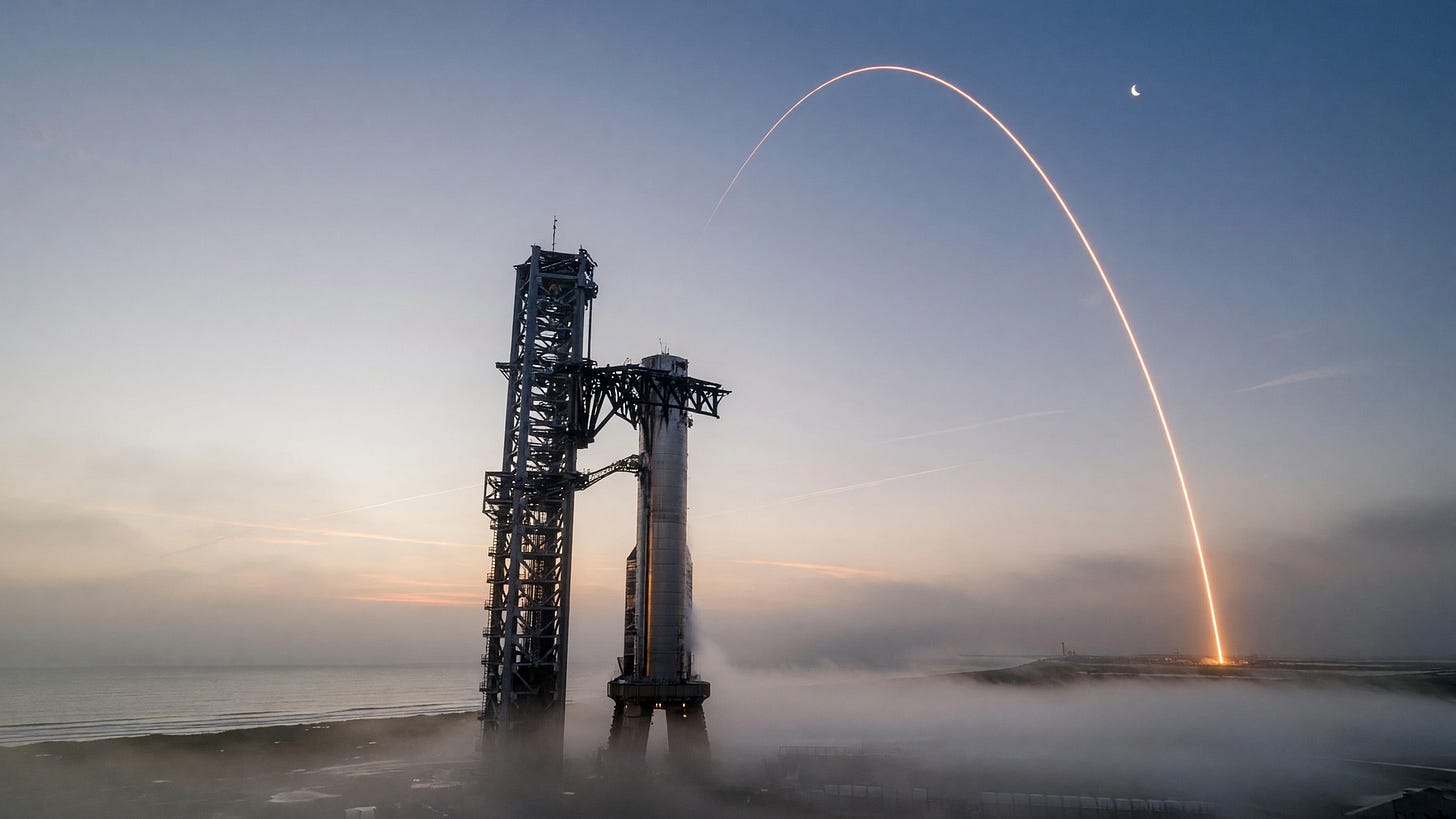 The key question: does Starship turn space from a mission category into an infrastructure category?