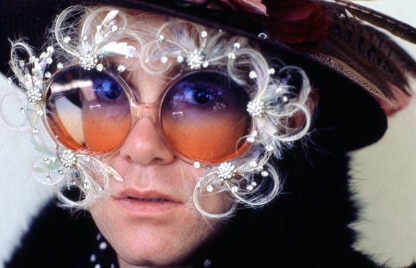 Elton John scores top-10 album with 'The Lockdown Sessions'; launches his  own line of eyewear | The Voice of LaSalle County since 1952!