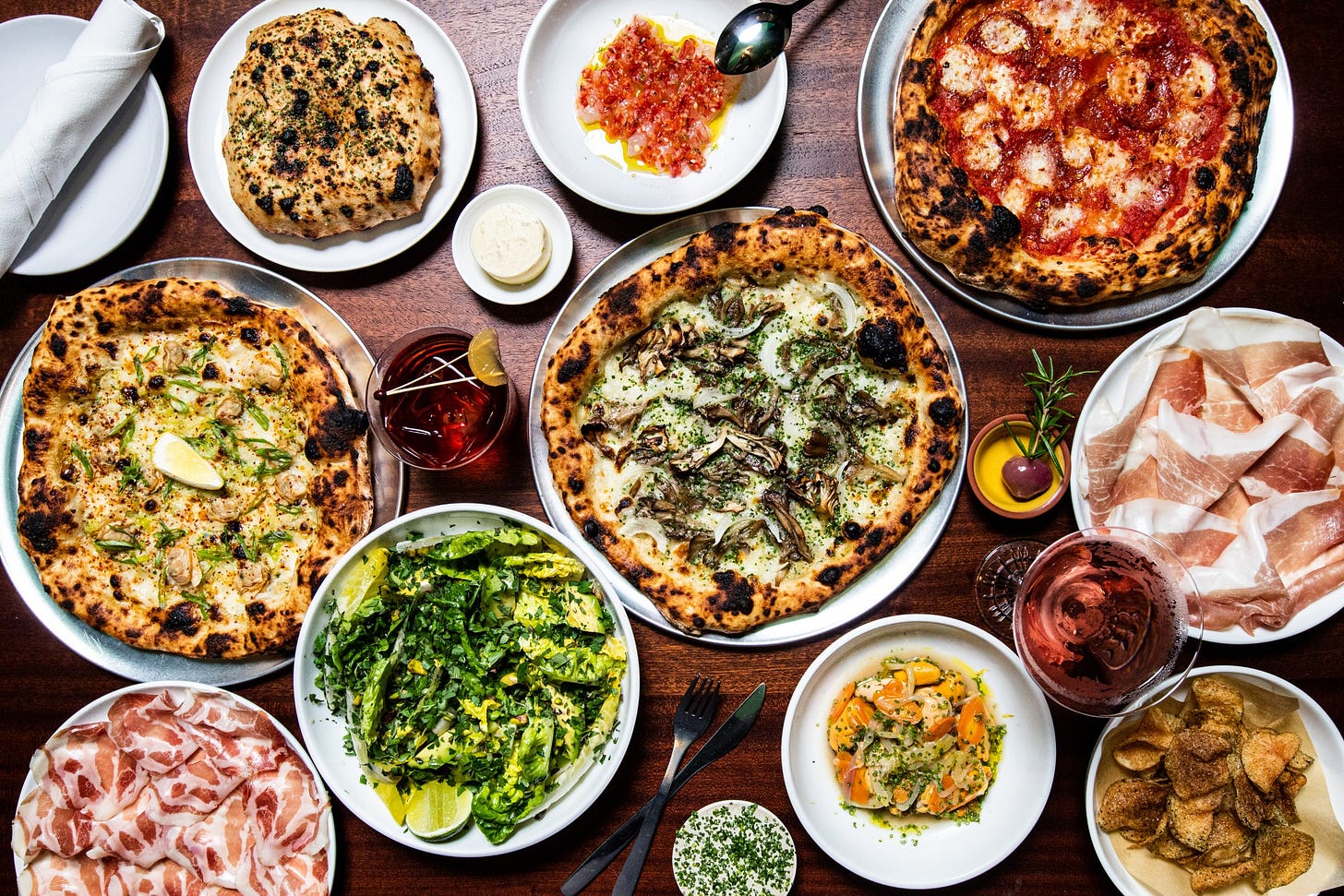 food on a table. food on a table.