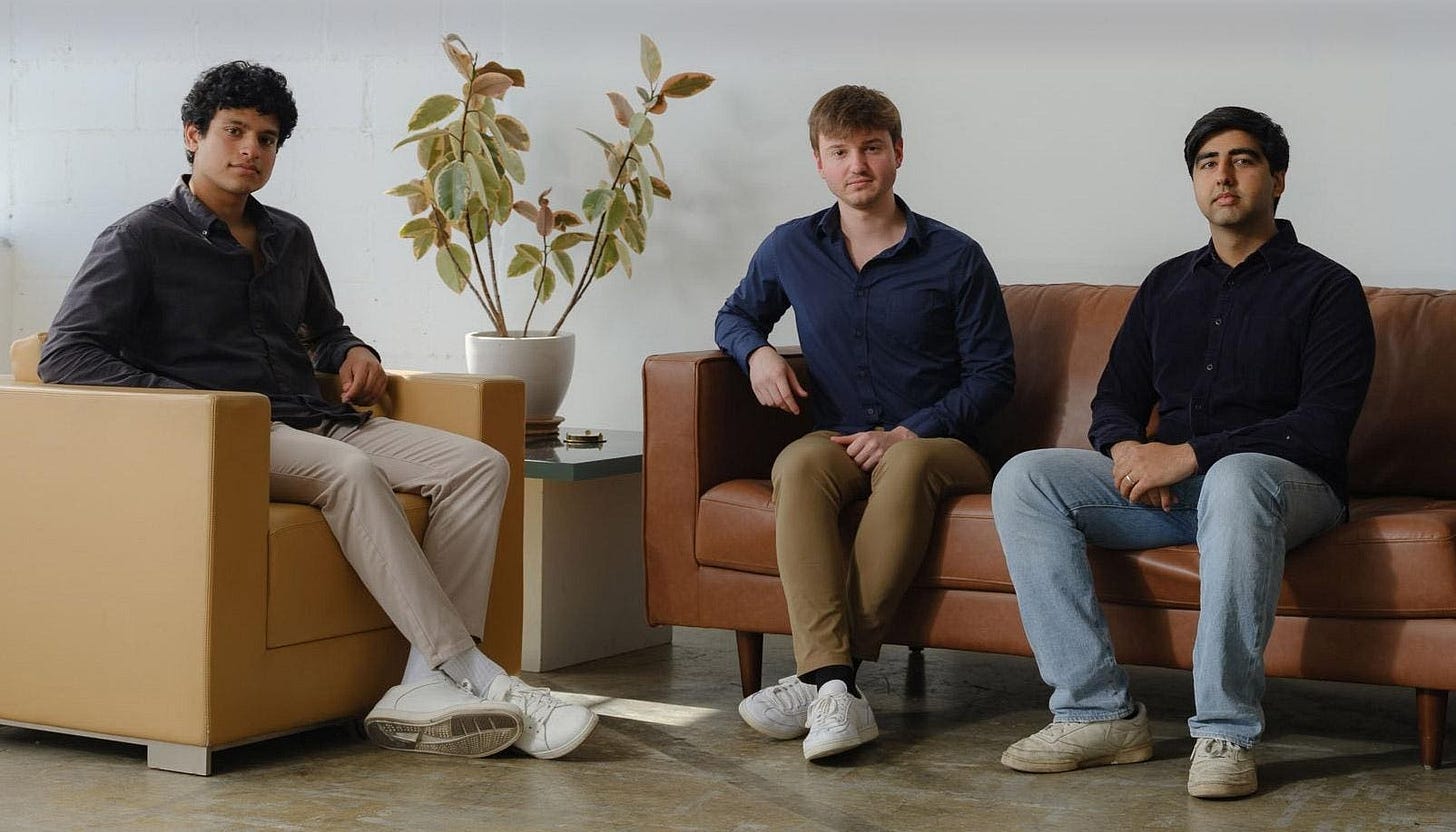 Mercor-founders-Adarsh-Hiremath,-Brendan-Foody-and-Surya-Midha-credit-ULY-Inc.-for-Mercor----- Mercor-founders-Adarsh-Hiremath,-Brendan-Foody-and-Surya-Midha-credit-ULY-Inc.-for-Mercor-----