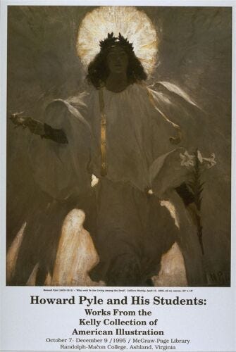 Howard Pyle - Why seek Ye the Living Among the Dead | eBay Howard Pyle - Why seek Ye the Living Among the Dead | eBay