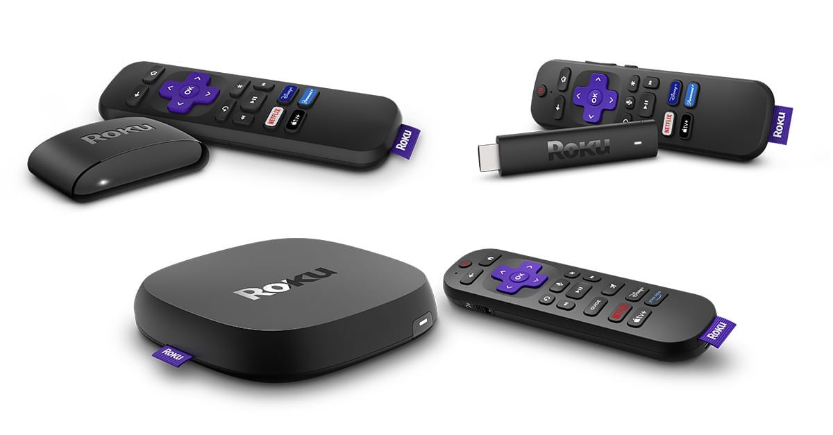 Roku streaming device and remote on a television Roku streaming device and remote on a television