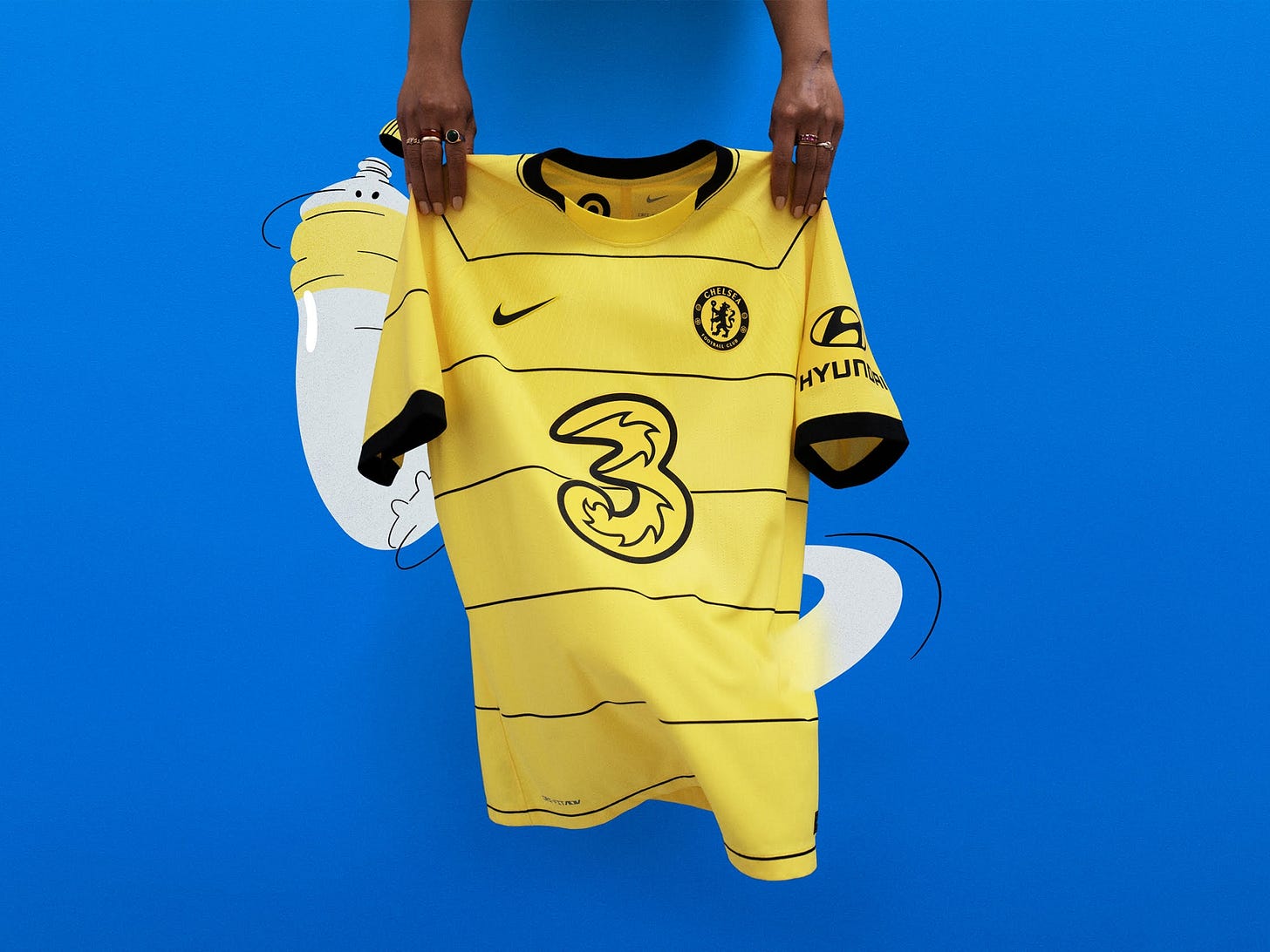 Chelsea's new 2021/22 away kit sees iconic yellow return as Mason Mount  vows to create 'more special moments' after latest Champions League triumph