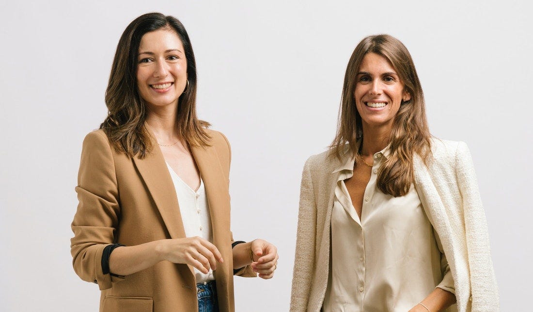 Montse Suarez and Inés Ures