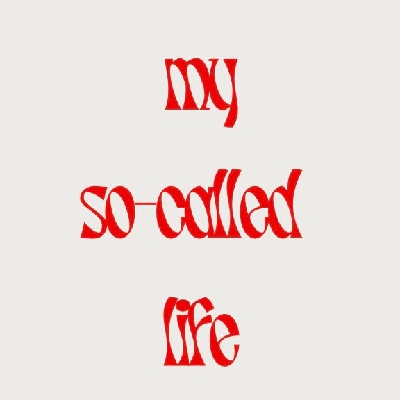 my so-called life logo