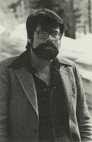 File:Portrait photograph of Stephen King by James Leonard, c. 1980.jpg File:Portrait photograph of Stephen King by James Leonard, c. 1980.jpg