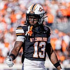 Oklahoma State transfer CB Eric Fletcher commits to Wisconsin