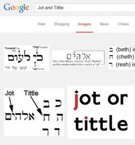 Jot-and-Tittle