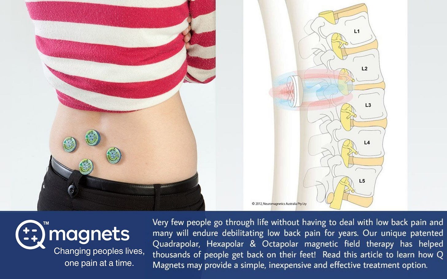 lower back pain magnetic field therapy