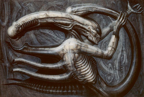 Giger’s Alien　H.R. Giger　H.R. ギーガー　エイリアン H. R. Giger Giger's Alien エイリアン ギーガー 画集 - メルカリ