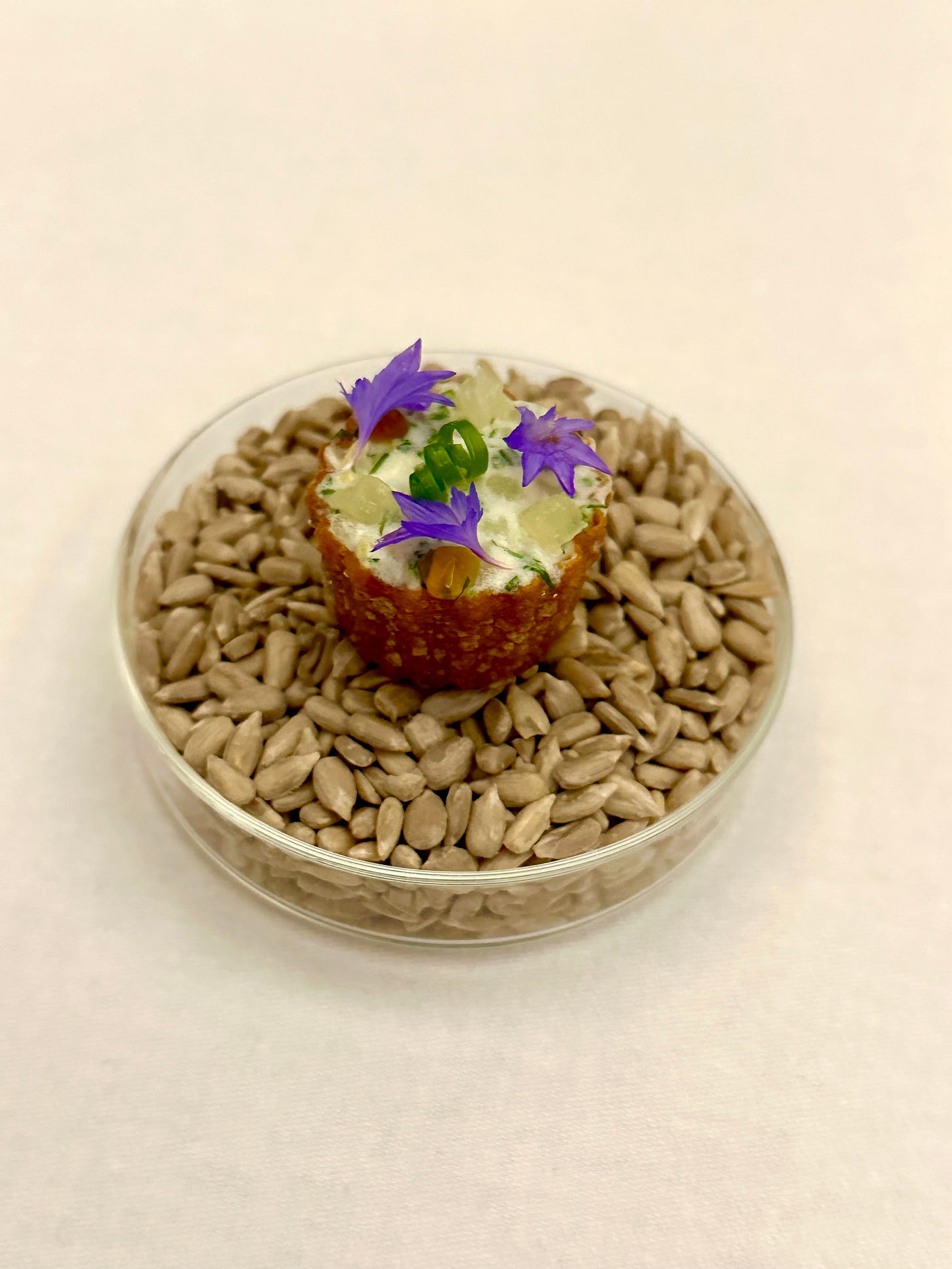 Tartlet of potato and smoked mackerel at The Morrison Room