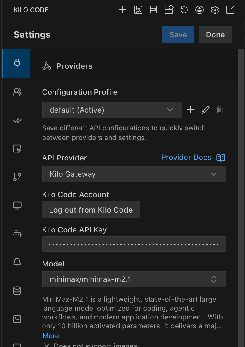 How to use the MiniMax Coding Plan in Kilo Code