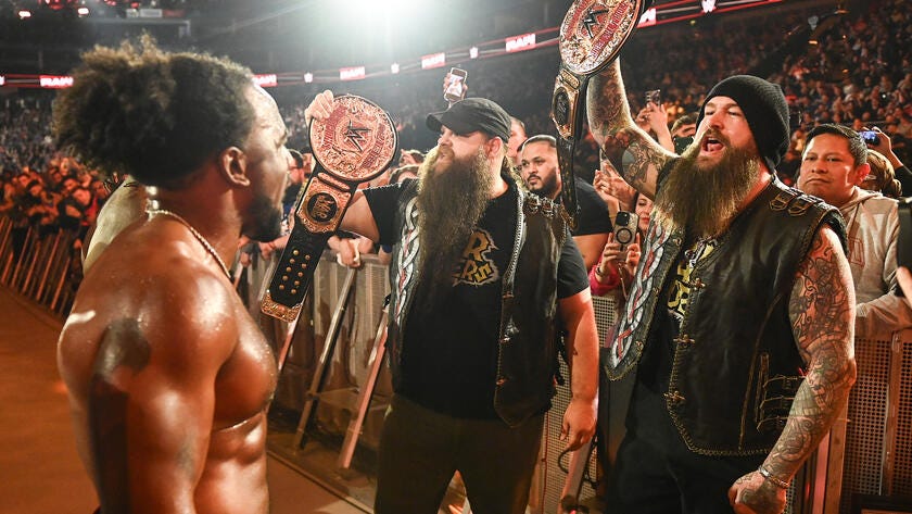 "The War Raiders confront The New Day: Raw highlights, March 31, 2025"