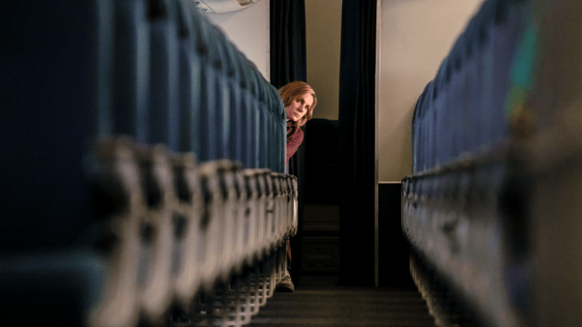 Rhea Seehorn in "Pluribus," now streaming on Apple TV.