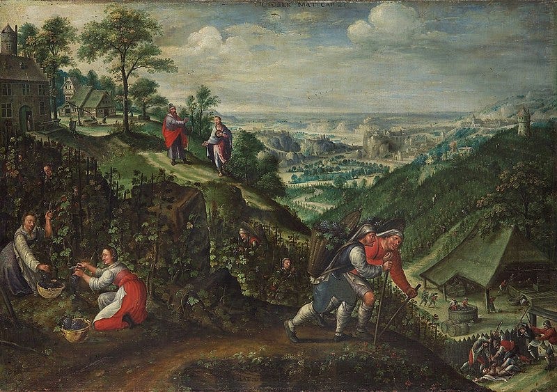 File:Marten van Valckenborch - Parable of the wicked husbandmen (October).jpg