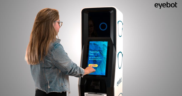 Revolutionizing Eye Care: Eyebot's Vision Testing Kiosks with Matthias  Hofmann – YourTechReport on SiriusXM
