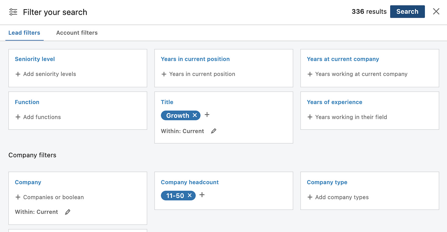 Growth Marketer - Sweden (LinkedIn Sales Navigator)