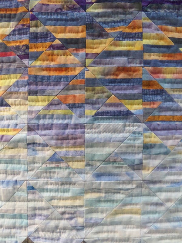 Detail from Quilt by Kiyoko Shimada Detail from Quilt by Kiyoko Shimada
