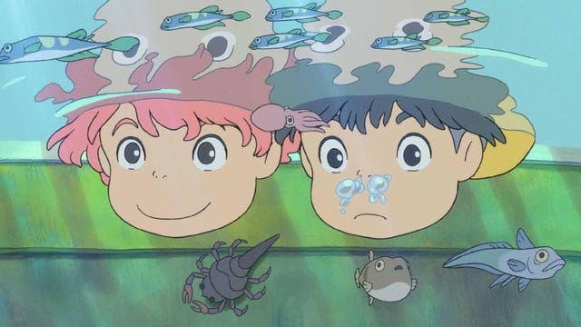 I feel like Ponyo doesn't get all of the recognition and respect it deserves as a film. The voice acting is amazing, the characters are lovable and interesting, and the art is I feel like Ponyo doesn't get all of the recognition and respect it deserves as a film. The voice acting is amazing, the characters are lovable and interesting, and the art is