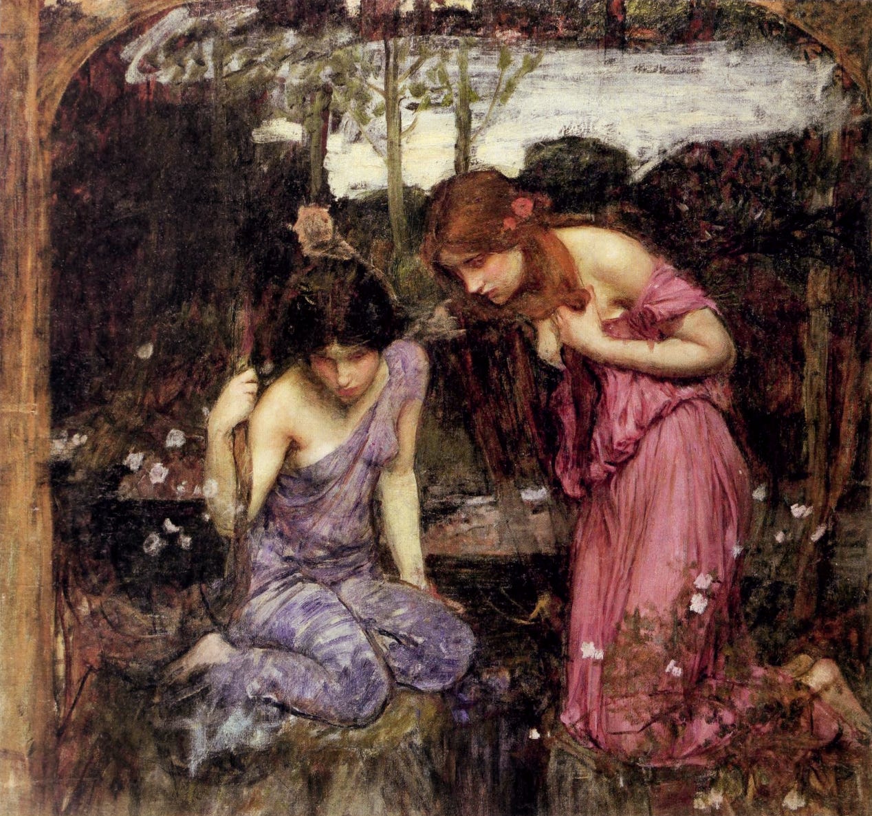 The Art Studies of John William Waterhouse - by Jesse 𓆸
